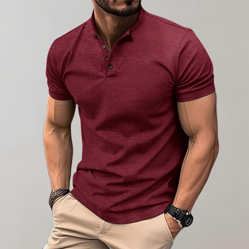 R&B - Elegantes Herrenpoloshirt mit einem lässigen Look