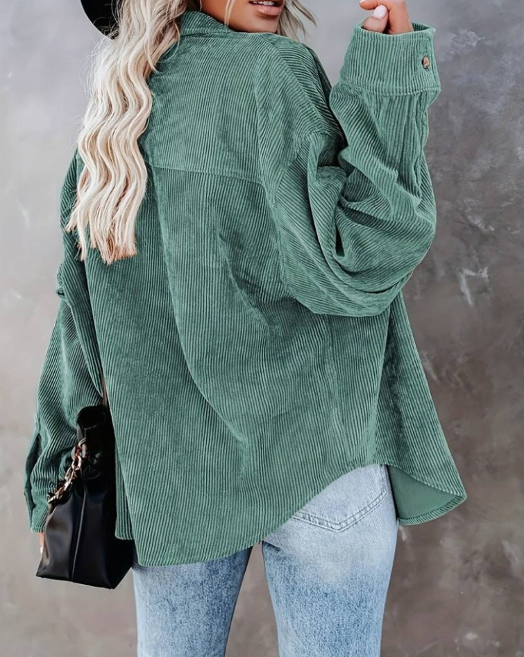 R&B | Weinlese Cordjacke