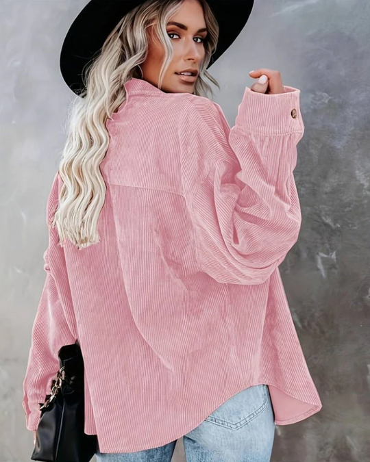 R&B | Weinlese Cordjacke