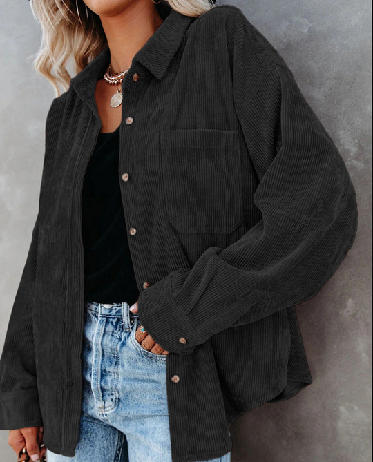 R&B | Weinlese Cordjacke