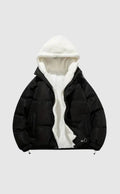R&B | Warme Reißverschluss Winterjacke Komfort und Stil für Kalte Tage