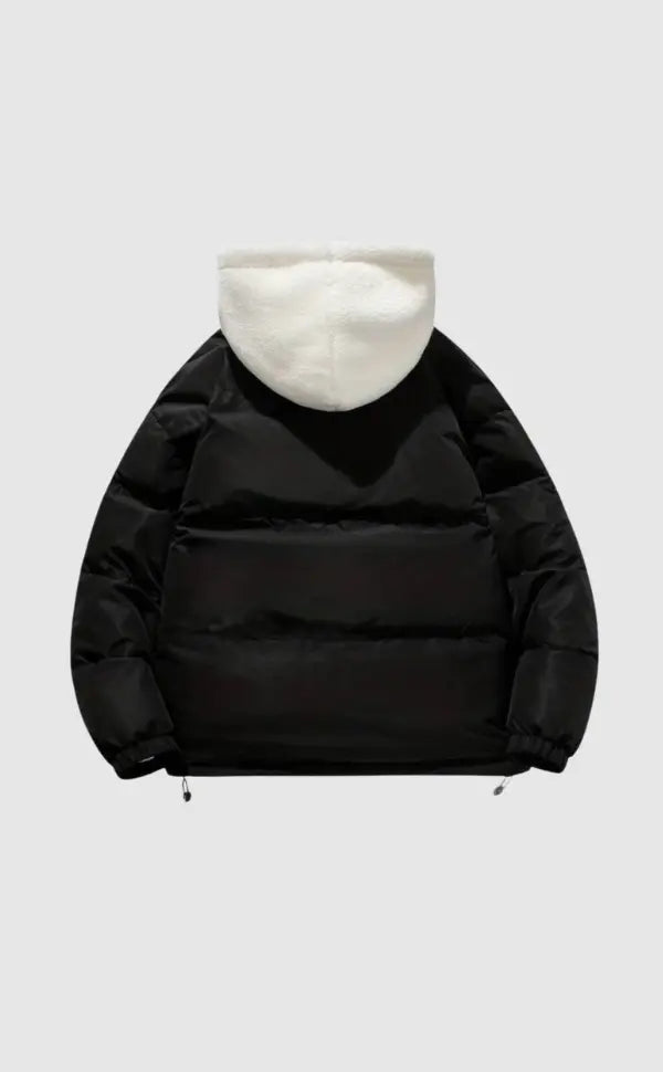 R&B | Warme Reißverschluss Winterjacke Komfort und Stil für Kalte Tage