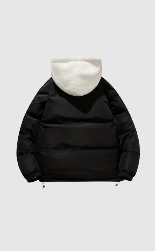 R&B | Warme Reißverschluss Winterjacke Komfort und Stil für Kalte Tage