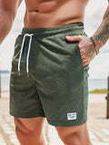 EB | Lässige Cord-Herrenshorts mit Kordelzug