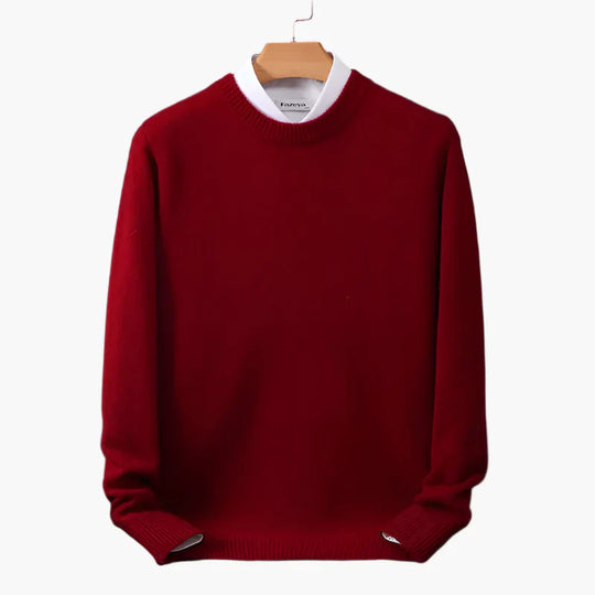R&B | Business Pullover mit Kragen - Eleganter Strickpullover für Büro & Alltag