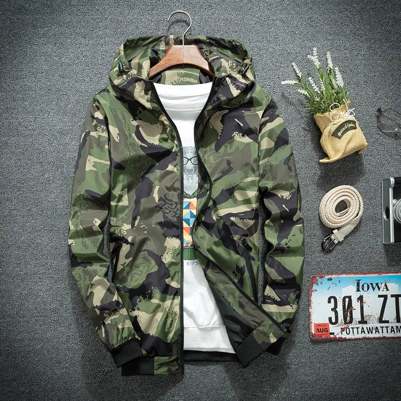 R&B | Camouflage-Jacke