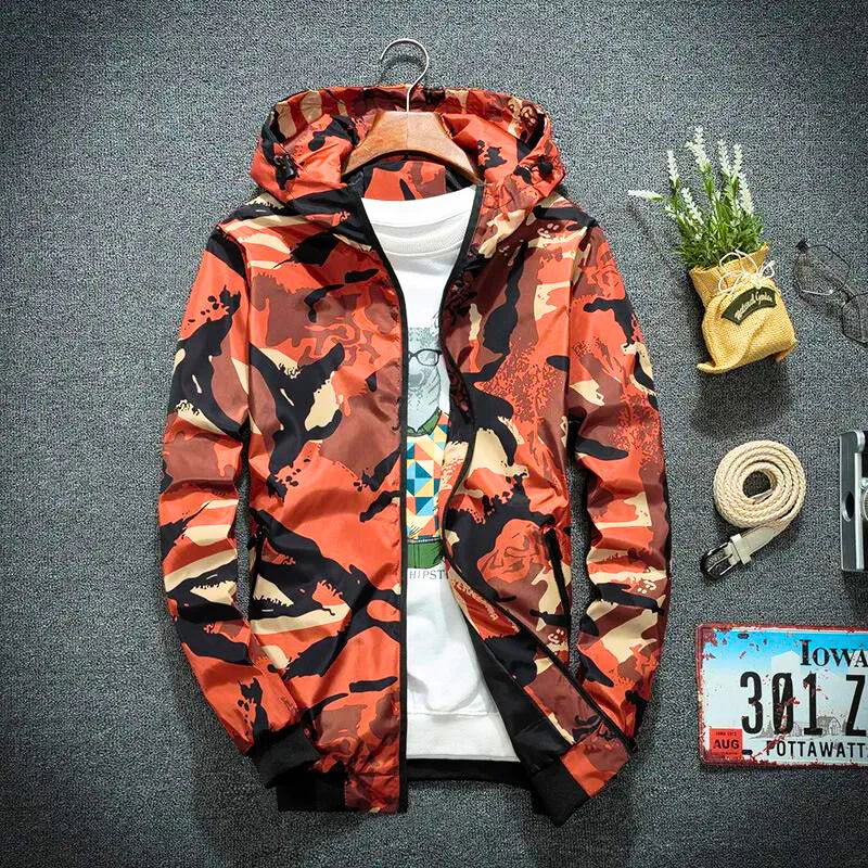 R&B | Camouflage-Jacke