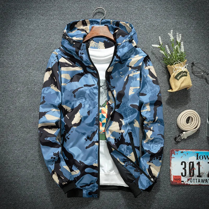 R&B | Camouflage-Jacke