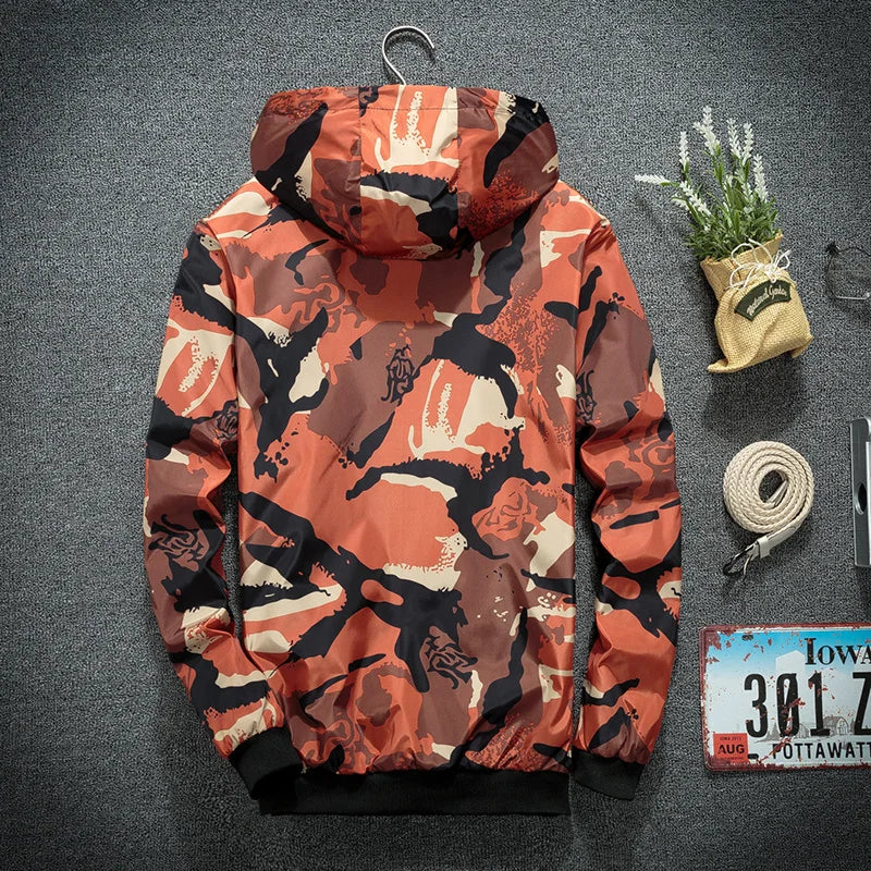 R&B | Camouflage-Jacke