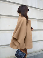 R&B | Wolljacke - schicke Damenoberbekleidung mit Batwing-Ärmeln