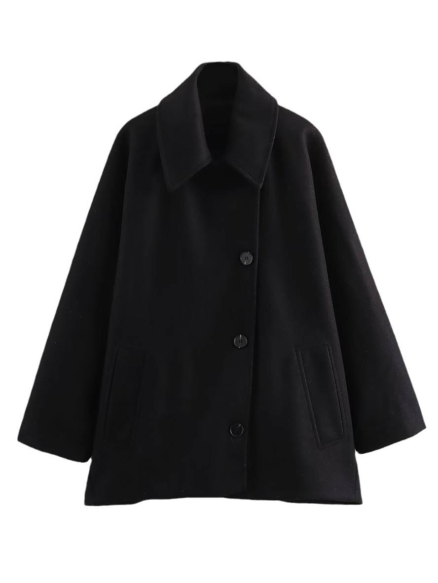 R&B | Wolljacke - schicke Damenoberbekleidung mit Batwing-Ärmeln