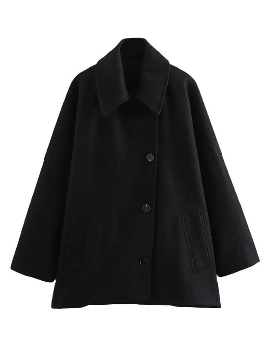 R&B | Wolljacke - schicke Damenoberbekleidung mit Batwing-Ärmeln