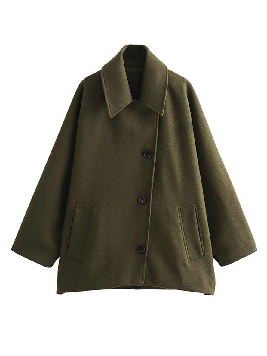 R&B | Wolljacke - schicke Damenoberbekleidung mit Batwing-Ärmeln