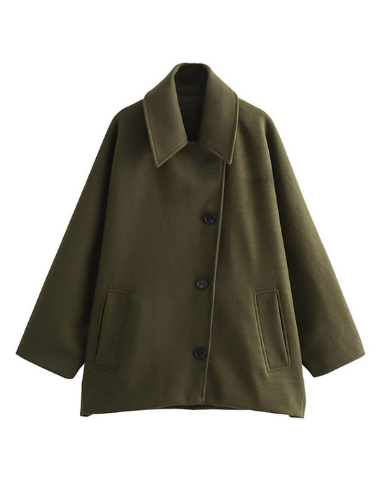R&B | Wolljacke - schicke Damenoberbekleidung mit Batwing-Ärmeln