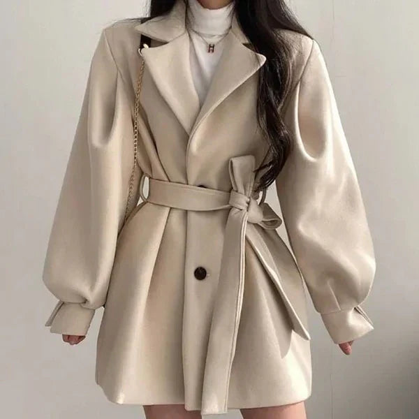 R&B | Eleganter, Figurbetonter Damenmantel