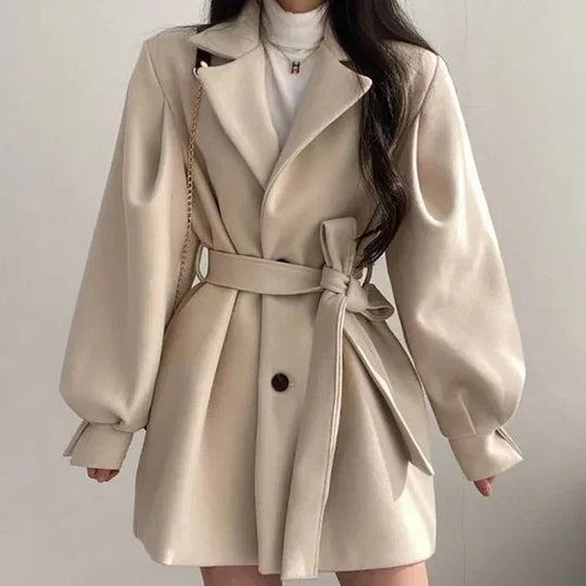 R&B | Eleganter, Figurbetonter Damenmantel