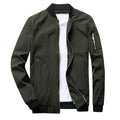 R&B | Herren Full-Zip Bomberjacke - Rippbesatz & Ärmeltasche