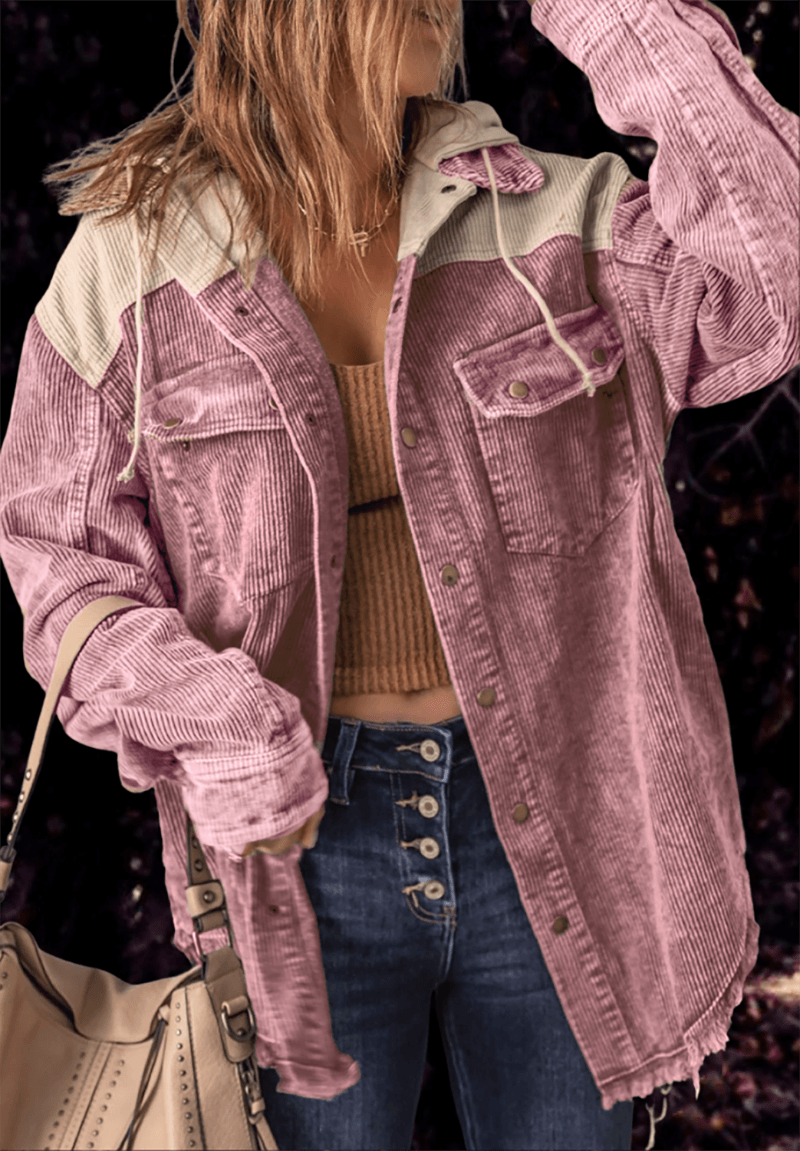 R&B | Damenjacke Mit Retro Look Und Funktionalen Taschen