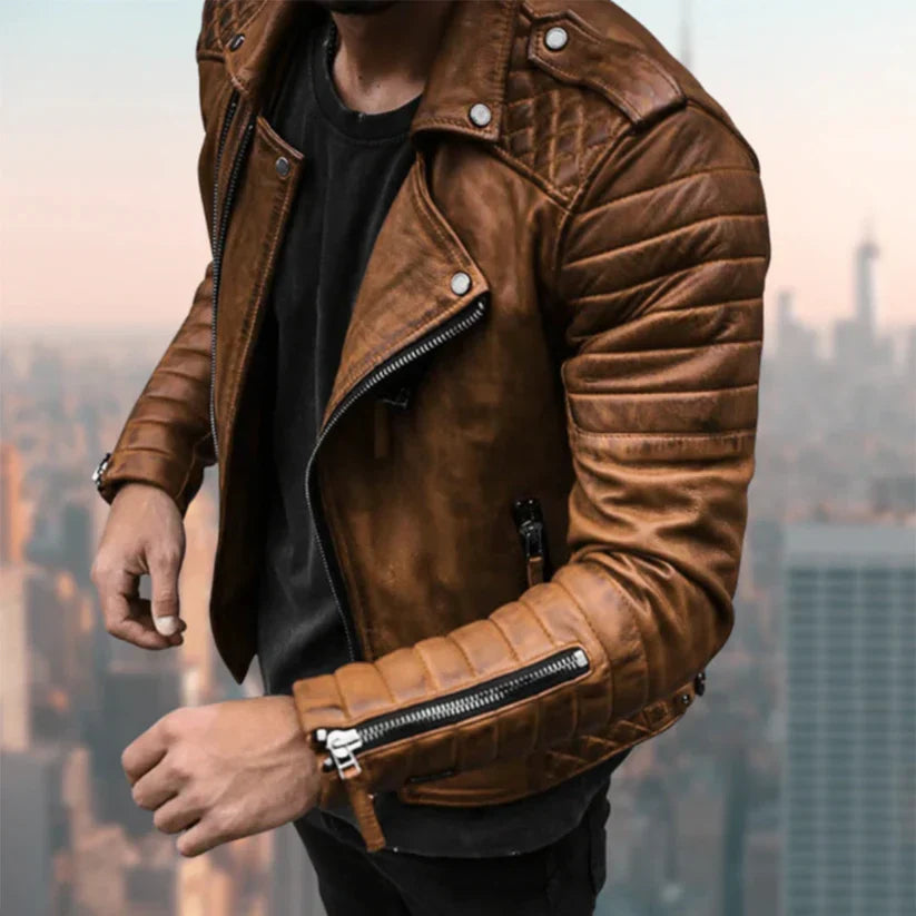 R&B | Leren Warme Jack