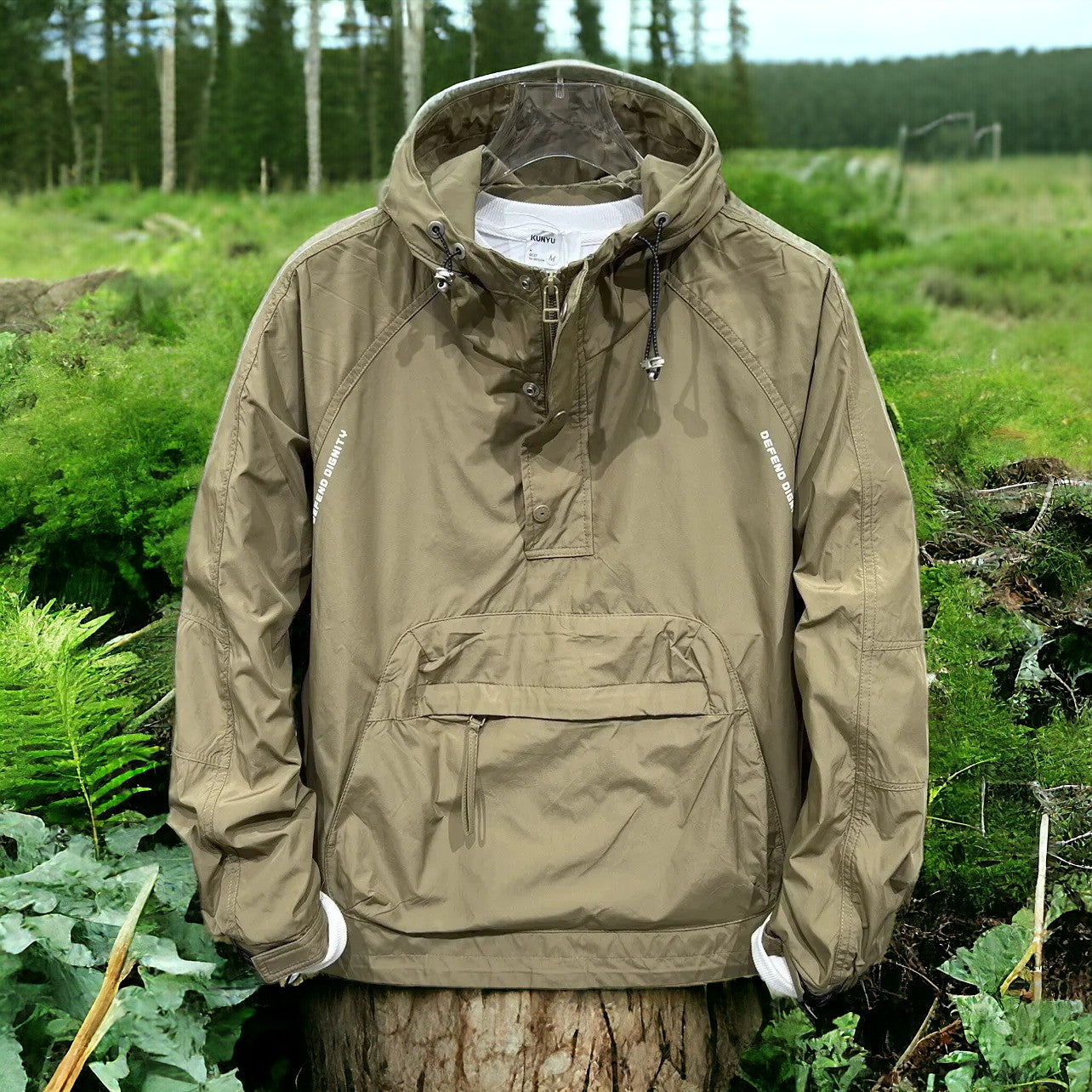 R&B | Moderner Windbreaker mit Kapuze
