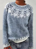 R&B | Weinlese Winterpullover