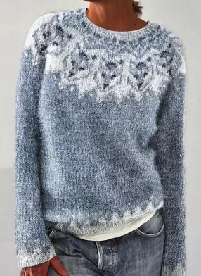 R&B | Weinlese Winterpullover