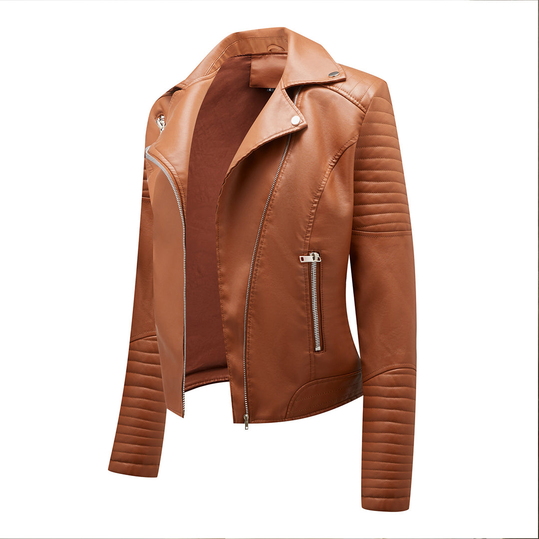R&B | Stilvolle Herbstlederjacke