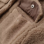 R&B | Kurze Damenjacke mit Teddyfleece