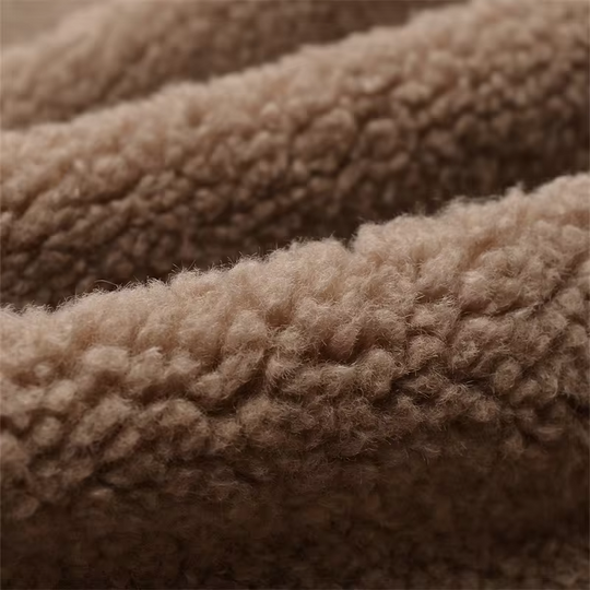 R&B | Kurze Damenjacke mit Teddyfell