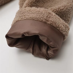 R&B | Kurze Damenjacke mit Teddyfleece