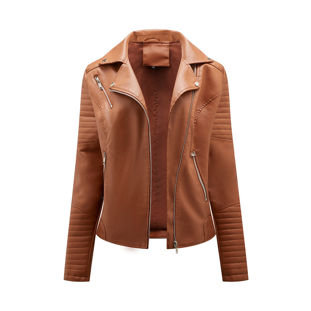 R&B | Stilvolle Herbstlederjacke