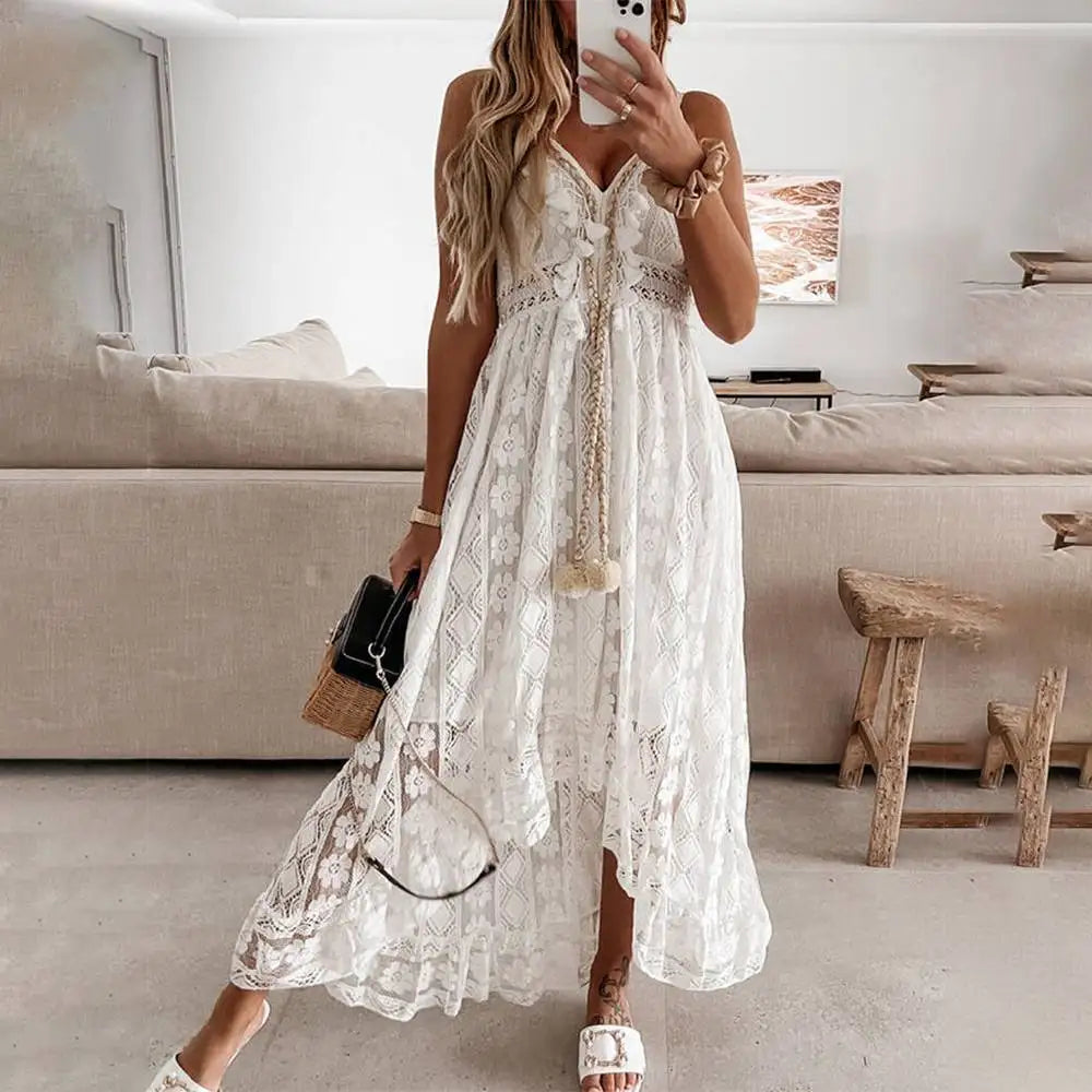 Elegantes Kleid im Boho-Stil
