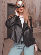 R&B | Oversized Knopf jacke für Frauen | Ideal für den Herbst
