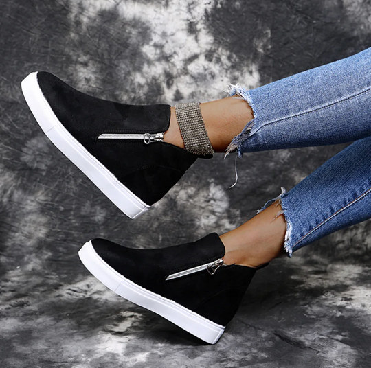 Graue ZipperSlipper R&B