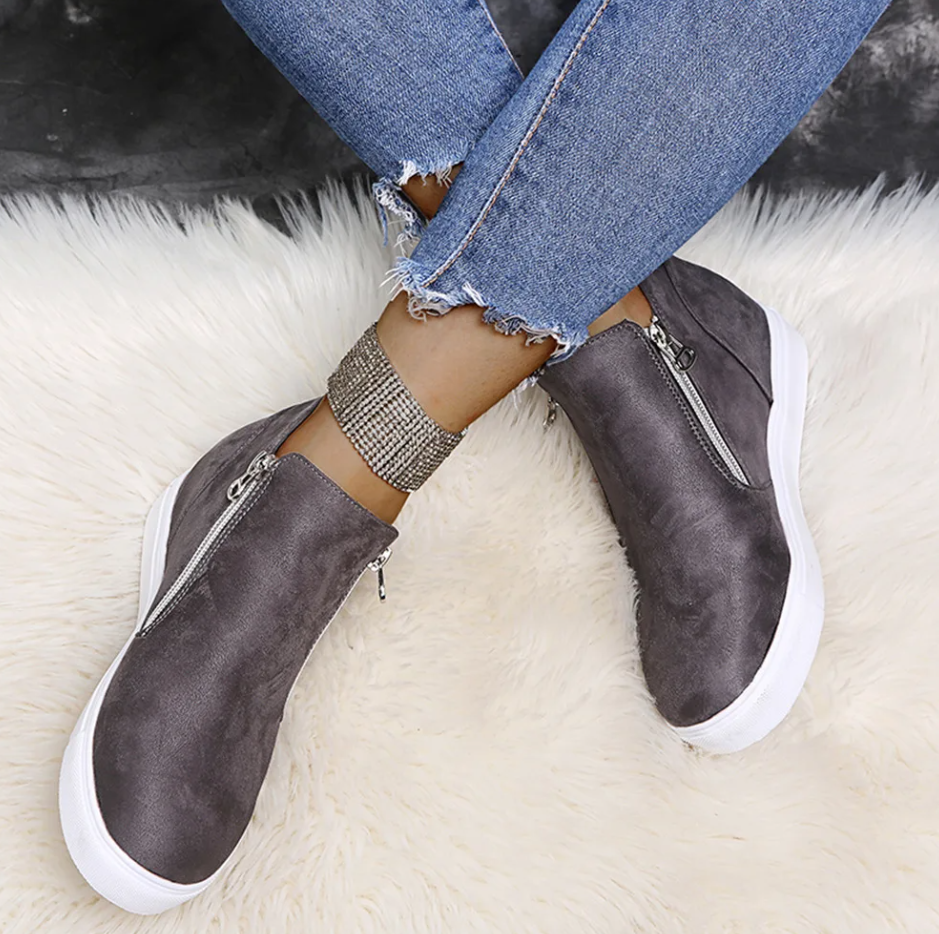 Graue ZipperSlipper R&B