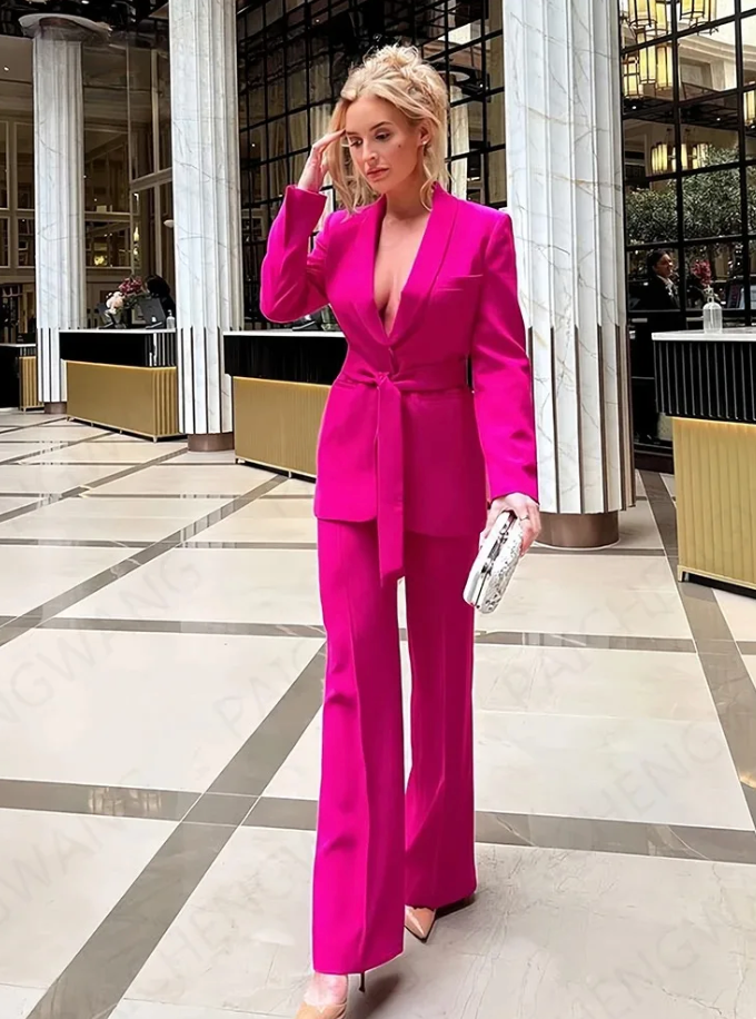 R&B | Stylisches Blazer Set für Frauen | Blazer Jacke+Hose