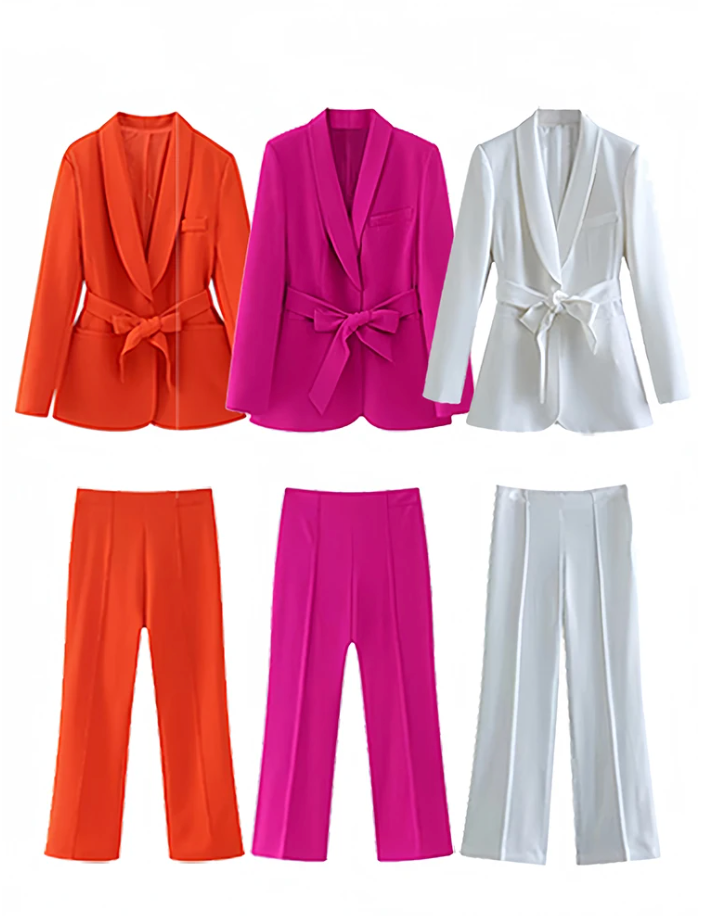 R&B | Stylisches Blazer Set für Frauen | Blazer Jacke+Hose