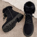 R&B | Rutschfeste Warme Schneestiefel mit Reißverschluss