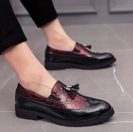 Spitz zulaufende formelle Schuhe R&B