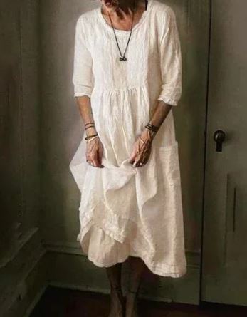 R&B | Oversize Kleid aus Baumwolle für Frauen