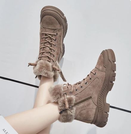 R&B | Verstärkte Winter-Fleece-Schneestiefel