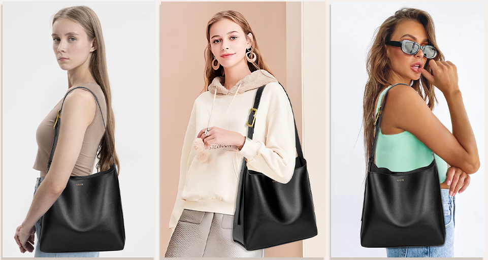 R&B | Stilvolle Robuste Braune Geprägte Brusttasche