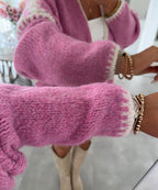 R&B | Damen-Strickjacke, klassisch & bequem