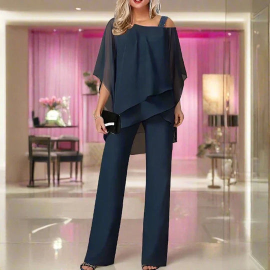 R&B | Luxus-Chiffon-Set für Elegante Abende