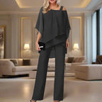 R&B | Luxus-Chiffon-Set für Elegante Abende
