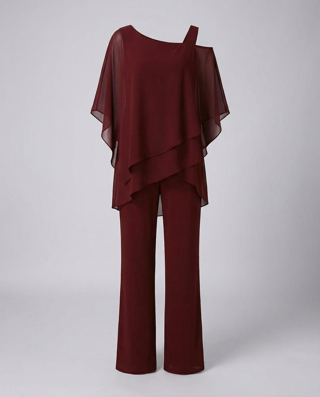 Elegantes Chiffon Abendset Damen | R&B