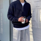 R&B | Pullover mit Halb-Zip