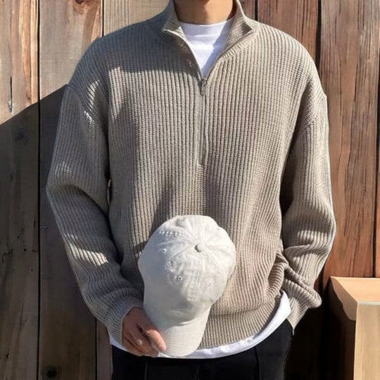 R&B | Pullover mit Halb-Zip