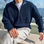 R&B | Pullover mit Halb-Zip