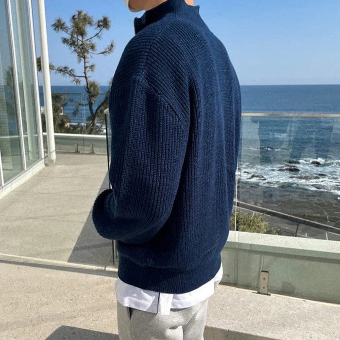 R&B | Pullover mit Halb-Zip